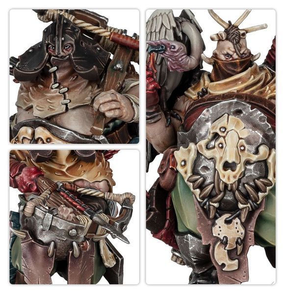 Набір мініатюр AGE OF SIGMAR: OGOR MAWTRIBES - HUNTERS WITH SABREFANGS 99120213045 фото
