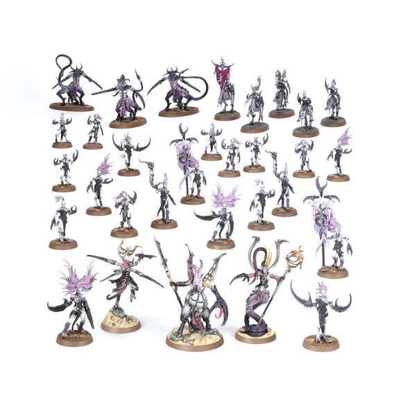 Набор миниатюр AGE OF SIGMAR: SPEARHEAD - EPICUREAN REVELLERS 99120201255 фото
