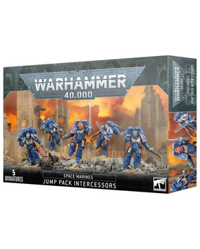 Набір мініатюр WARHAMMER 40000: SPACE MARINES - JUMP PACK INTERCESSORS 99120101392 фото