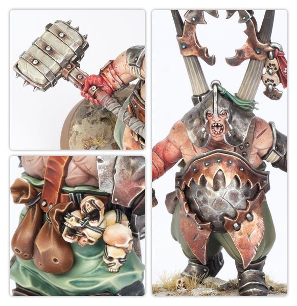Набір мініатюр AGE OF SIGMAR: OGOR MAWTRIBES - GLUTTONS 99120213040 фото