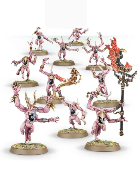 Набір мініатюр AGE OF SIGMAR: DISCIPLES OF TZEENTCH - PINK HORRORS 99129915069 фото