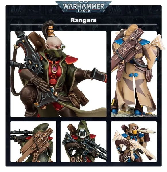 Набір мініатюр WARHAMMER 40000: AELDARI - RANGERS 99120104073 фото