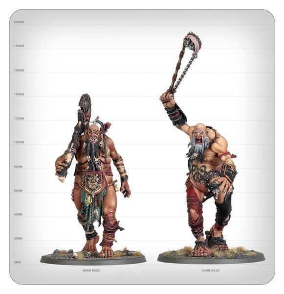 Набор миниатюр AGE OF SIGMAR: SONS OF BEHEMAT - BOSS-STOMPERS 99120231002 фото