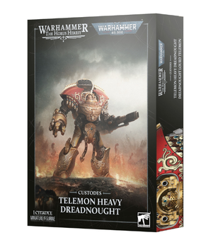 Мініатюра WARHAMMER 40000/HORUS HERESY: CUSTODES - TELEMON HEAVY DREADNOUGHT 99123043012 фото