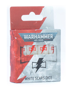Кубики для гри WARHAMMER 40000: WHITE SCARS DICE 99220101031 фото