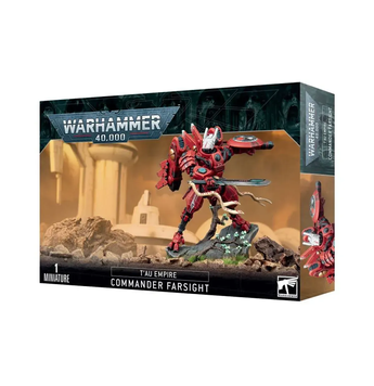 Мініатюра WARHAMMER 40000: TAU EMPIRE - COMMANDER FARSIGHT 99120113086 фото