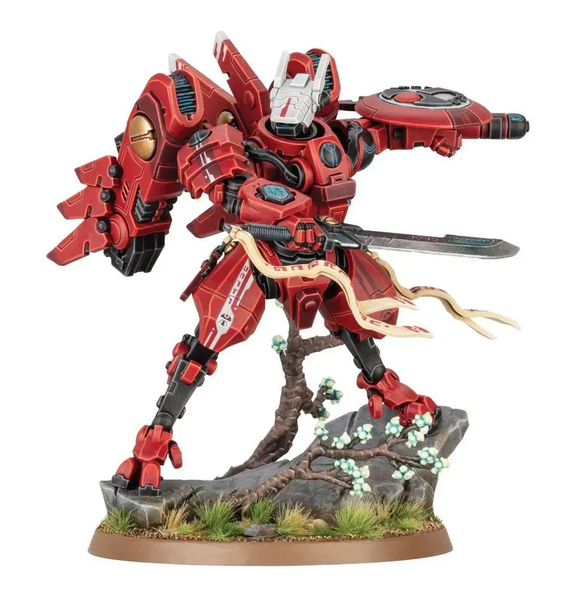 Миниатюра WARHAMMER 40000: TAU EMPIRE - COMMANDER FARSIGHT 99120113086 фото