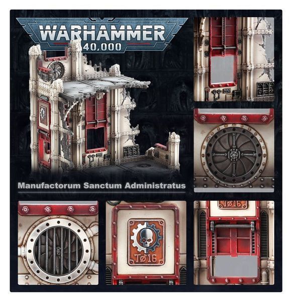 Террейн WARHAMMER 40000. BATTLEZONE: MANUFACTORUM - SANCTUM ADMINISTRATUS 99120199076 фото